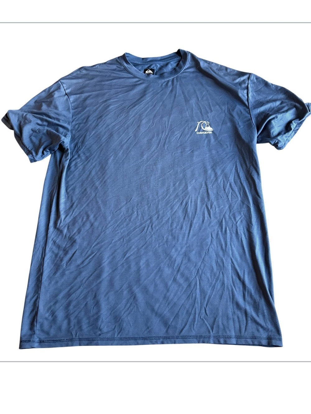 Quicksilver DNA Logo Surf Short Sleeve Surf T-shirt Large UPF 50+ Protection